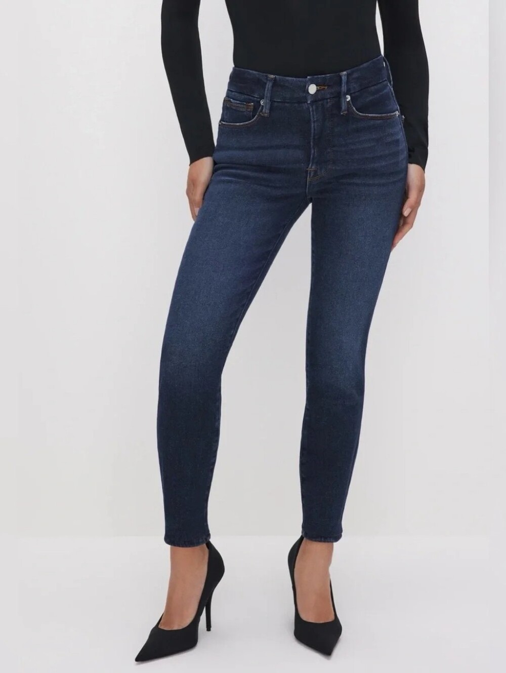 $178 Good American Good Petite Skinny Blue866 4 / 27 Jeans